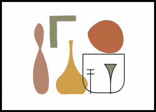 Plakat 84x59,5cm Naczynia na Arena.pl