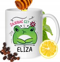 Kubek Dla Elizy Koleżanki Przyjaciółki Żony Prezent Z Nadrukiem Biały 330Ml