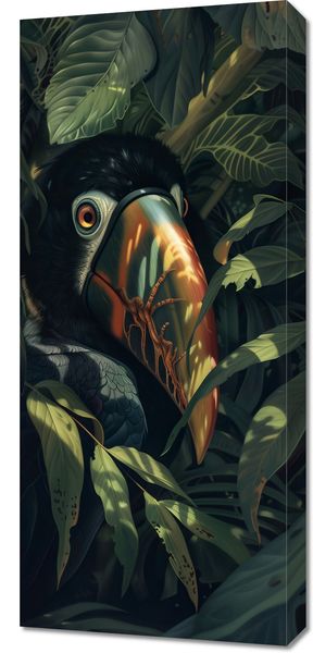 Obraz 40x90cm Skryty Tukan zdjęcie 1