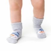 SKARPETY FROTTE NIEMOWLĘCE 156 14-16 008 szary melange