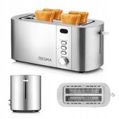 Toster Opiekacz Kanapek 4 Tosty 1500W Rozmrażanie Zeegma Tostee Chef