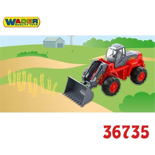 Traktor koparka ładowarka Wader QT na Arena.pl