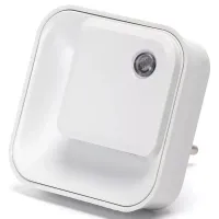 Lampka nocna LED 0,5W 3000K 20lm IP20 z wykrywaniem światła do przytulnego klimatu