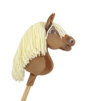 hobby horse mały koń na kiju premium - haflinger a4