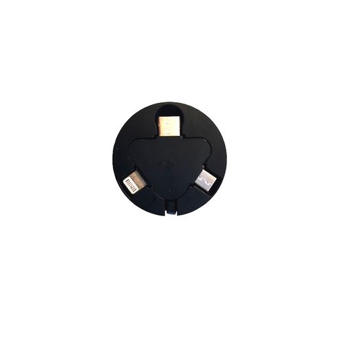 Kabel zwijany 3w1 micro USB, typ c, lightning na Arena.pl