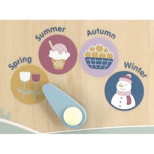 VIGA PolarB Drewniany Kalendarz i Zegar na Arena.pl