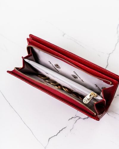 elegancki portfel damski na magnes - peterson na Arena.pl