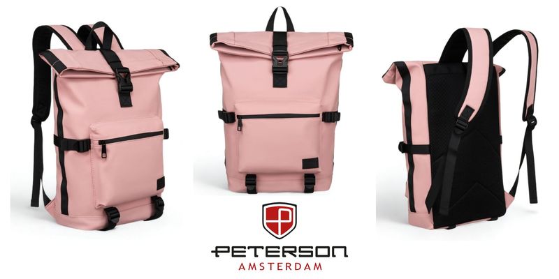 plecak miejski ptn nairobi-9152 pink zdjęcie 2