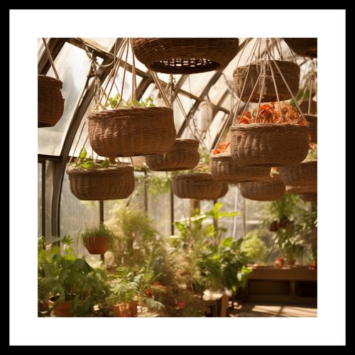 Plakat 30x30cm Zawieszone Ogrody na Arena.pl