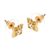 Kolczyki kwiatki z cyrkonią z kolekcji Classic (P7706AU)