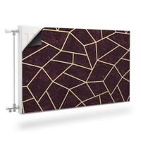 Osłona Magnetyczna Wzór GEOMETRYCZNY Marmur Styl Soho 120cm x 60cm