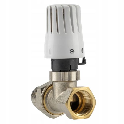 ZESTAW TERMOSTATYCZNY PROSTY FI 3/4 '' DN20 GŁOWICA + ZAWÓR TERMOSTATYCZNY na Arena.pl