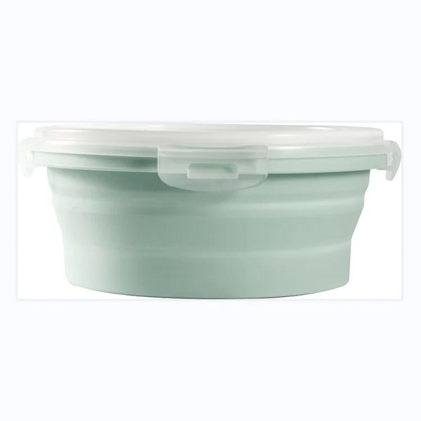 Zestaw pojemników na żywność Pojemnik silikonowy Lunch Box 4 różne zdjęcie 6