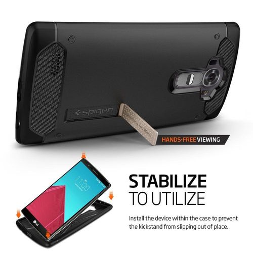 SPIGEN RUGGED ARMOR LG G4 BLACK na Arena.pl