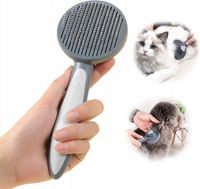 SZCZOTKA DO SIERŚCI DLA PSA KOTA SAMOCZYSZCZĄCA