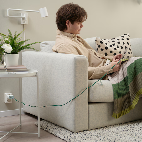 Kabel przewód USB-C Lightning MFi 3A 1,5m 480Mb/s szybki LILLHULT zielony na Arena.pl