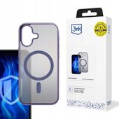 Etui z MagSafe na Apple iPhone 16 - 3mk Frosty MagCase Purple