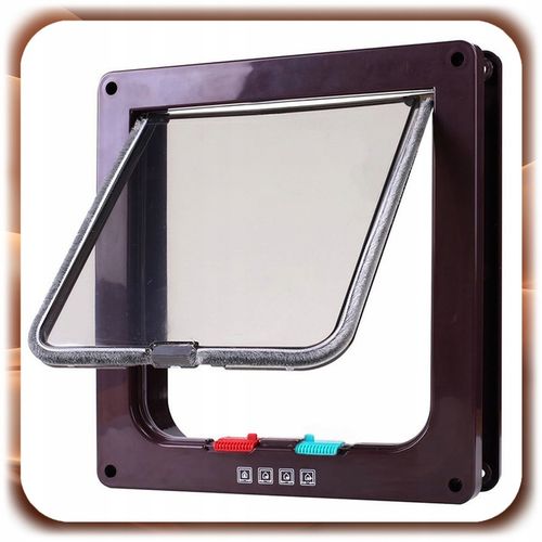 DRZWICZKI WAHADŁOWE DLA KOTA PSA DWUSTRONNE KLAPĄ 4SPOSOBY 4WAY XL +SZABLON na Arena.pl