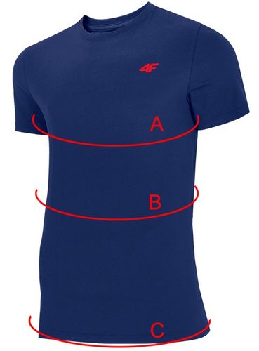 KOSZULKA MĘSKA 4F T-SHIRT BAWEŁNIANY PODKOSZULEK SPORTOWY CO DZIEŃ na Arena.pl