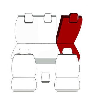 Pokrowce MIAROWE do VW Polo 5 V 09-17r. P1 zdjęcie 3