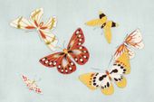 Plakat 30x20cm Butterfly, Sekka Japoński Vintage do Salonu