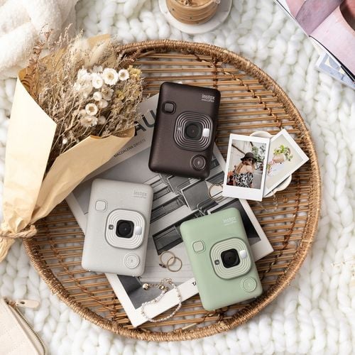 Aparat FUJIFILM Instax mini LiPlay Brązowy na Arena.pl
