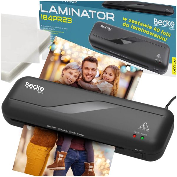 laminator biurowy a4 laminarka do papieru zdjęcie 1