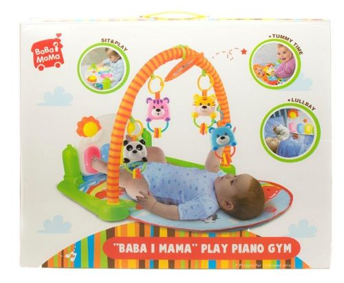 Mata Edukacyjna małpka + pianinko na Arena.pl