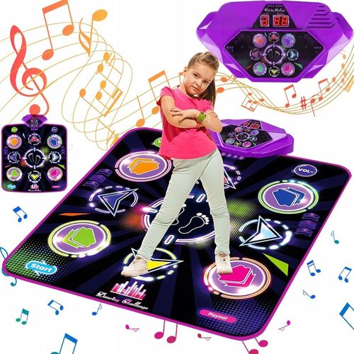MATA DO TAŃCZENIA MUZYCZNA TANECZNA DLA DZIECI GRA INTERAKTYWNA TAŃCA ZABAW na Arena.pl