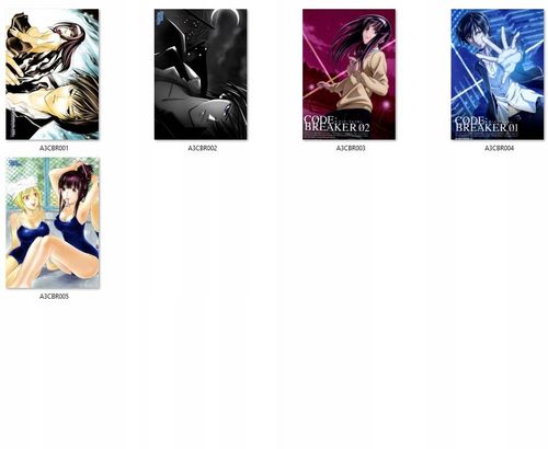 Pocztówka Code:Breaker Code Breaker DO WYBORU na Arena.pl