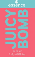 essence Juicy Bomb zestaw 5 olejków do ust