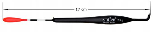 SPŁAWIK PRZELOTOWY boczny Z BALSY 2,5 g/ 17 cm SHARK na Arena.pl