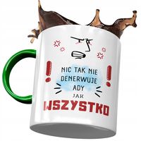 Kubek Zielony Dla Ady Żony Koleżanki Na Prezent Z Nadrukiem Ze Zdjęciem