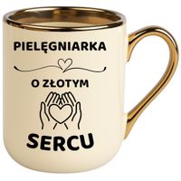 Kubek PREMIUM z dedykacją wyjątkowy elegancki prezent dla PIELĘGNIARKI