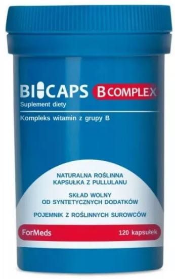 BICAPS B COMPLEX 120 Kapsułek zdjęcie 1