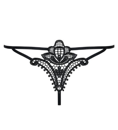 Stringi black L/XL na Arena.pl