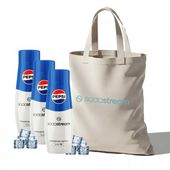 Zestaw Syrop koncentrat do wody SodaStream Pepsi 3x440 ml + Torba