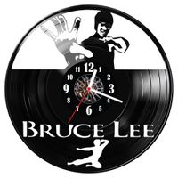 Zegar ścienny z płyty winylowej Bruce Lee 1172.14