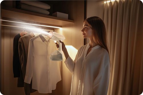 Parownica do ubrań 2000W Steamer Żelazko parowe regulacja pary 45g/min na Arena.pl