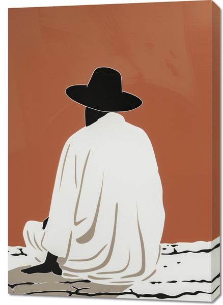 Obraz 70x100cm Rozmyślania w Oddali zdjęcie 1