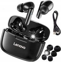 SŁUCHAWKI BEZPRZEWODOWE LENOVO XT90 WODOODPORNE + POWERBANK