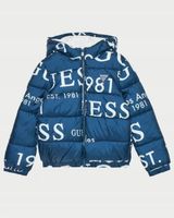 Guess Kurtka puchowa H4BJ05 WCFM0 Niebieski Regular Fit 16Y