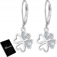 KOLCZYKI SREBRNE KONICZYNKI DAMSKIE DLA KOBIETY ANGIELSKIE SREBRO 925