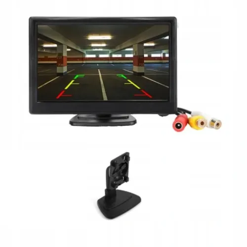MONITOR EKRAN SAMOCHODOWY AHD LCD 5" CVBS AHD 1080P na Arena.pl