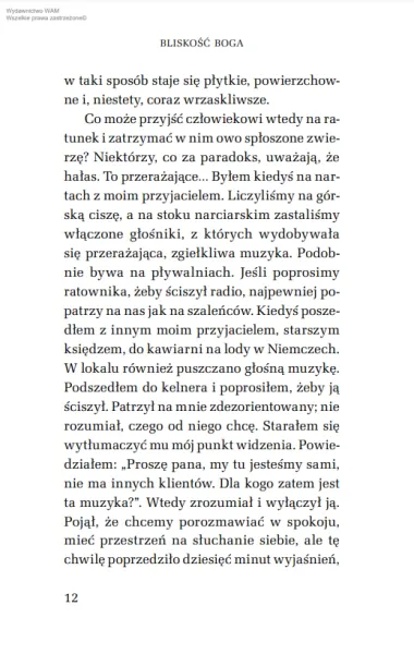 Bliskość Boga. Cisza. Modlitwa. Słuchanie zdjęcie 11