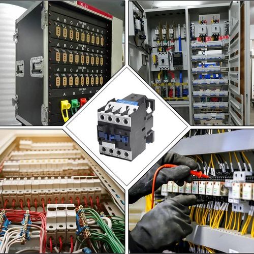 Przemysłowy stycznik prądu przemiennego z cewką miedzianą CJX2-2510 220V na Arena.pl