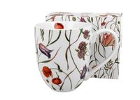 KUBEK DUŻY XXL DUO FLOWER MEADOW KWIATY NA PREZENT 1000 ML