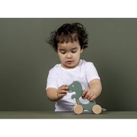 DLA DZIECI DINOZAUR DREWNIANA ZABAWKA