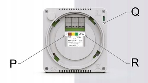 STEROWNIK REGULATOR TERMOSTAT POKOJOWY BIAŁY R-12S DO LISTWY L-X WG.11.0669 na Arena.pl