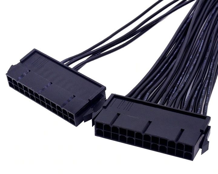 Kabel ATX 24pin PSU 3 zasilacze ADD2PSU RISER zdjęcie 4